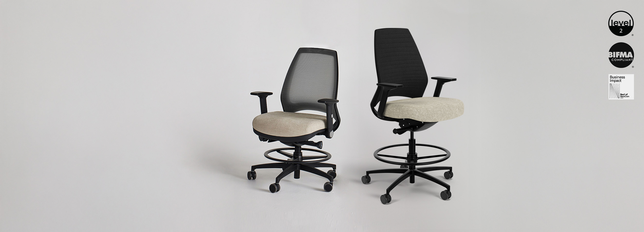 Via Seating | 4-UP Sit-to-Stand Chairs