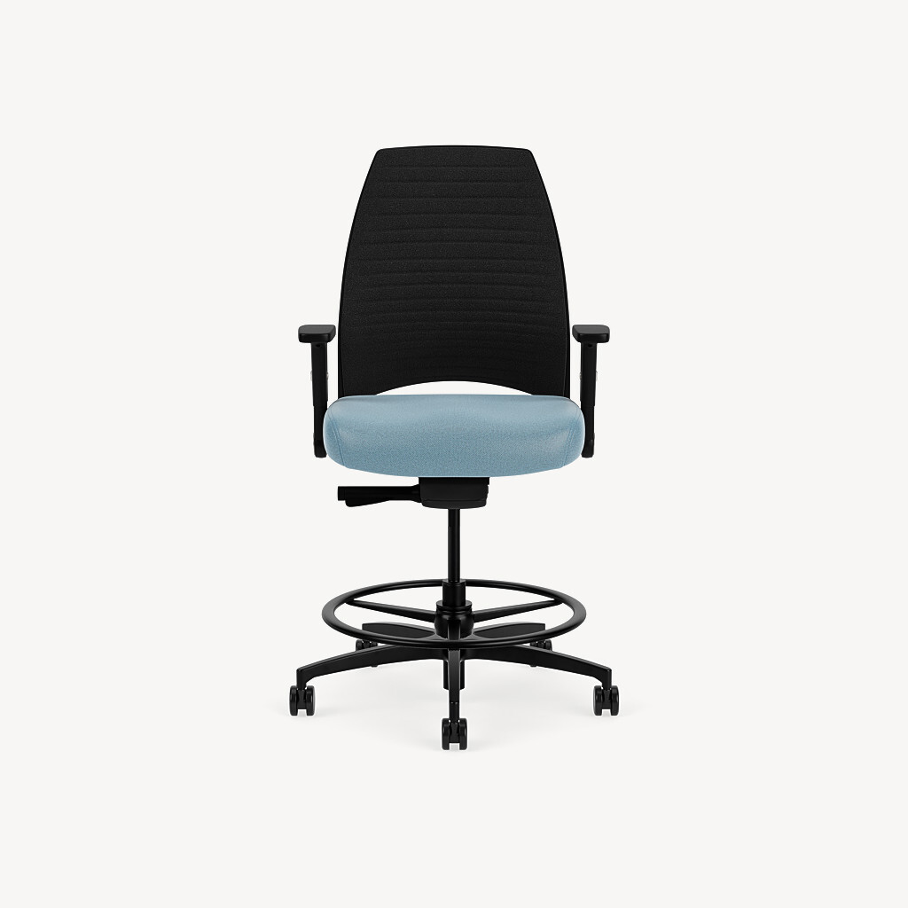787S-stool-black-groove-black-framework-rollback-arm-front