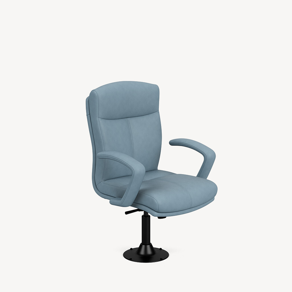 6901-jury-chair-upholstered-c-arm-blue-leather-front45