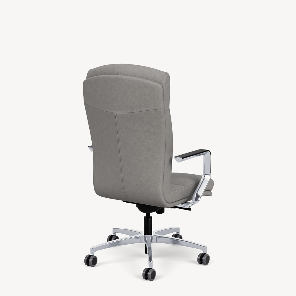 6903-high-back-polished-cantilever-arm-grey-leather-polished-base-back45