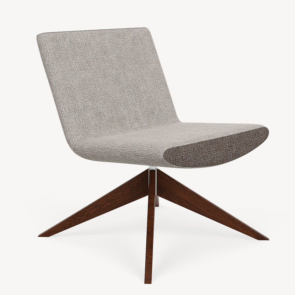 945-two-tone-walnut-wood-high-profile-4leg-base-front45