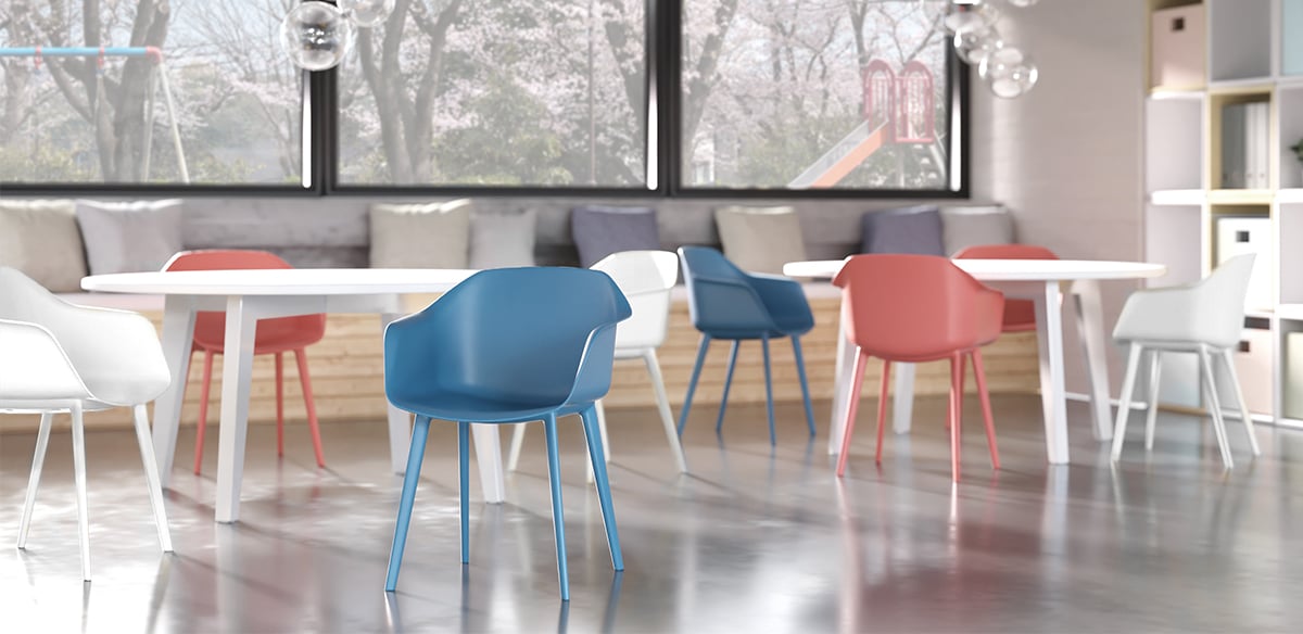 Coleurí dining space
