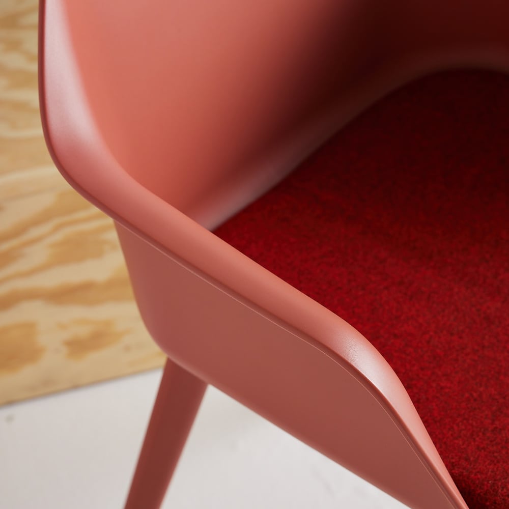 coleuri-red-upholstered-chair-close-up