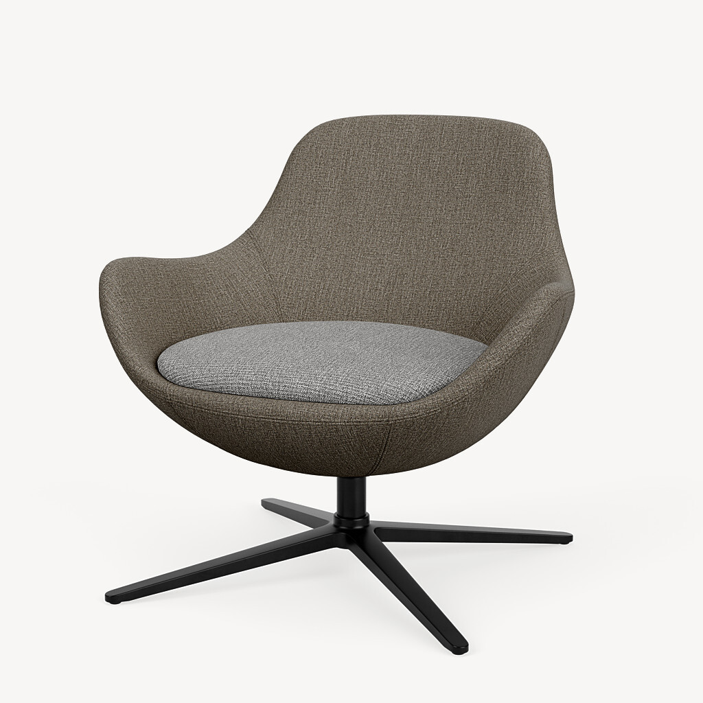 925-grey-taupe-4leg-black-base-front45
