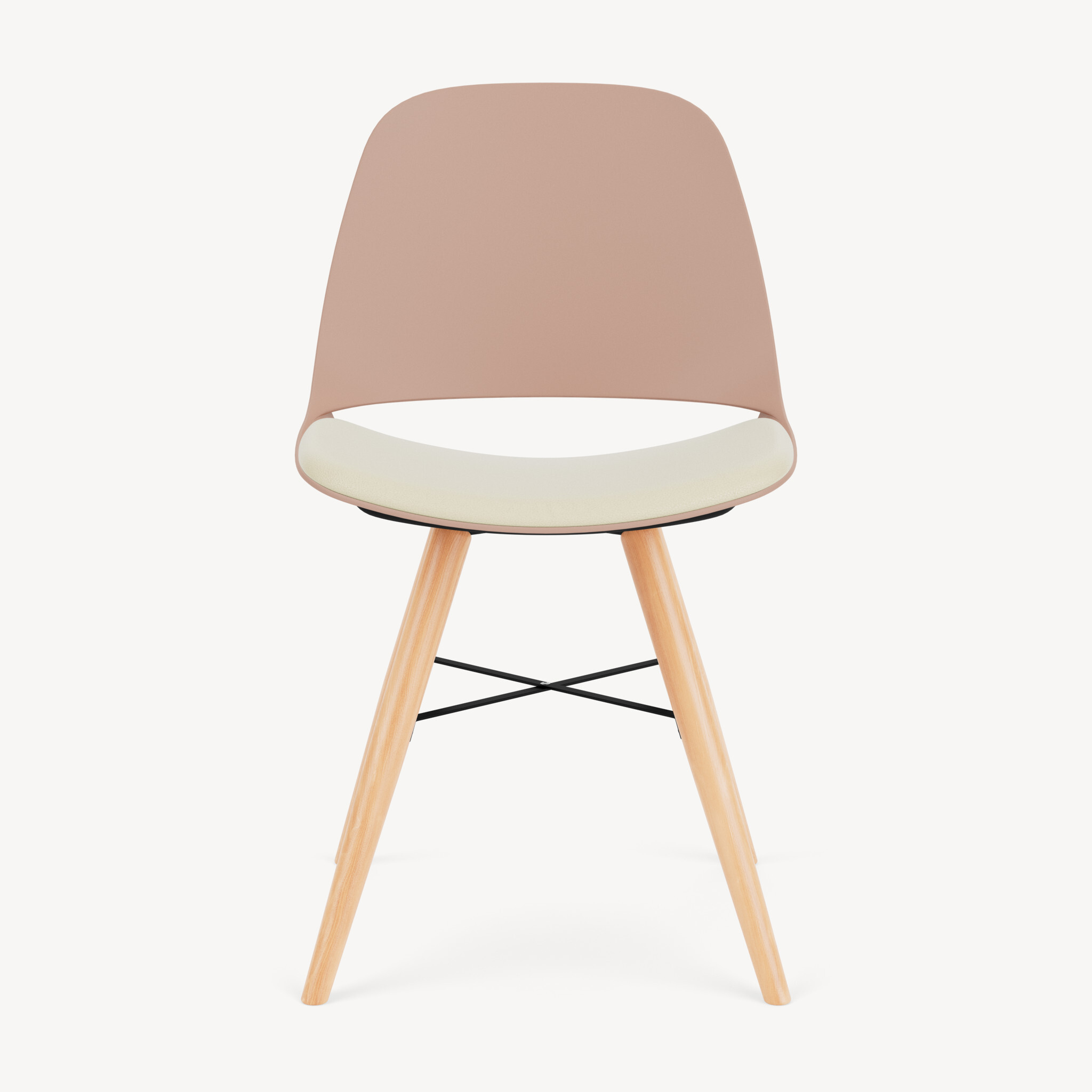643-dusty-pink-poly-beech-wood-cream-upholstery-front