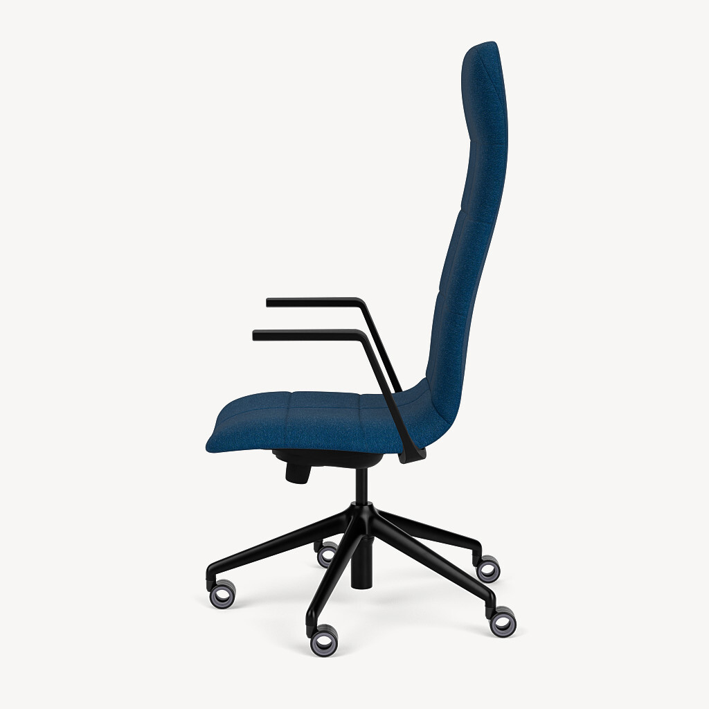 216-black-framework-navy-blue-upholstery-side