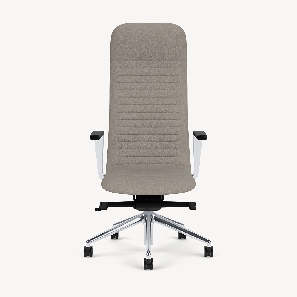 217-polished-framework-taupe-upholstery-front