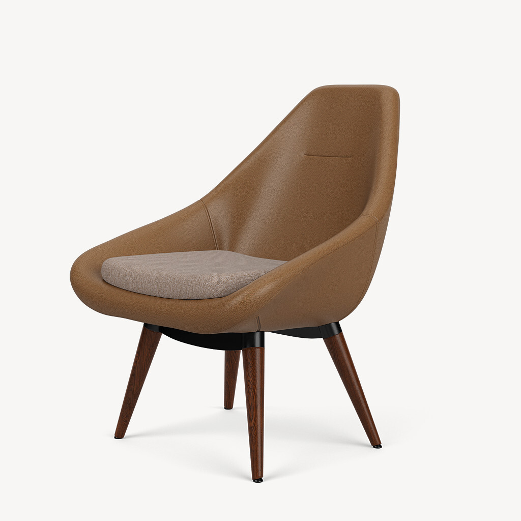 927-brown-walnut-4leg-wood-base-front45