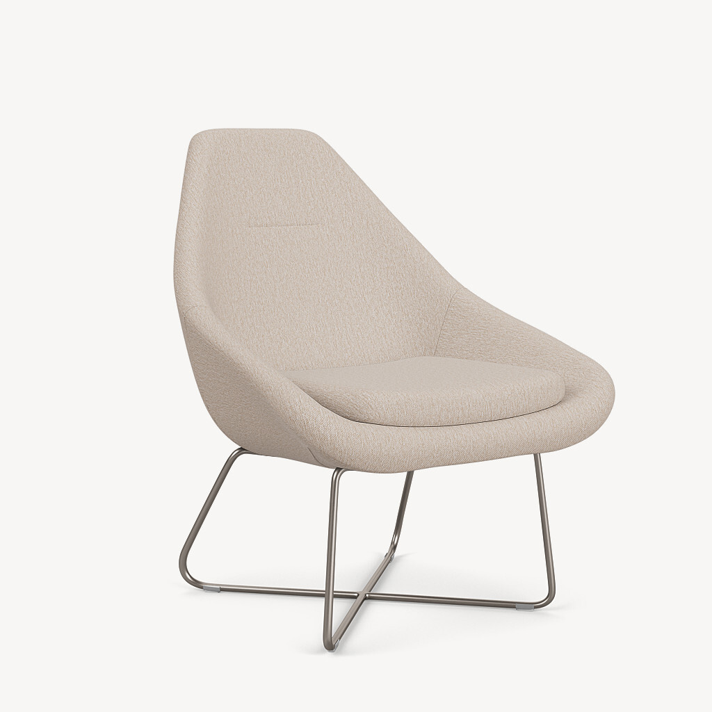 927-tan-silver-wire-X-base-front45