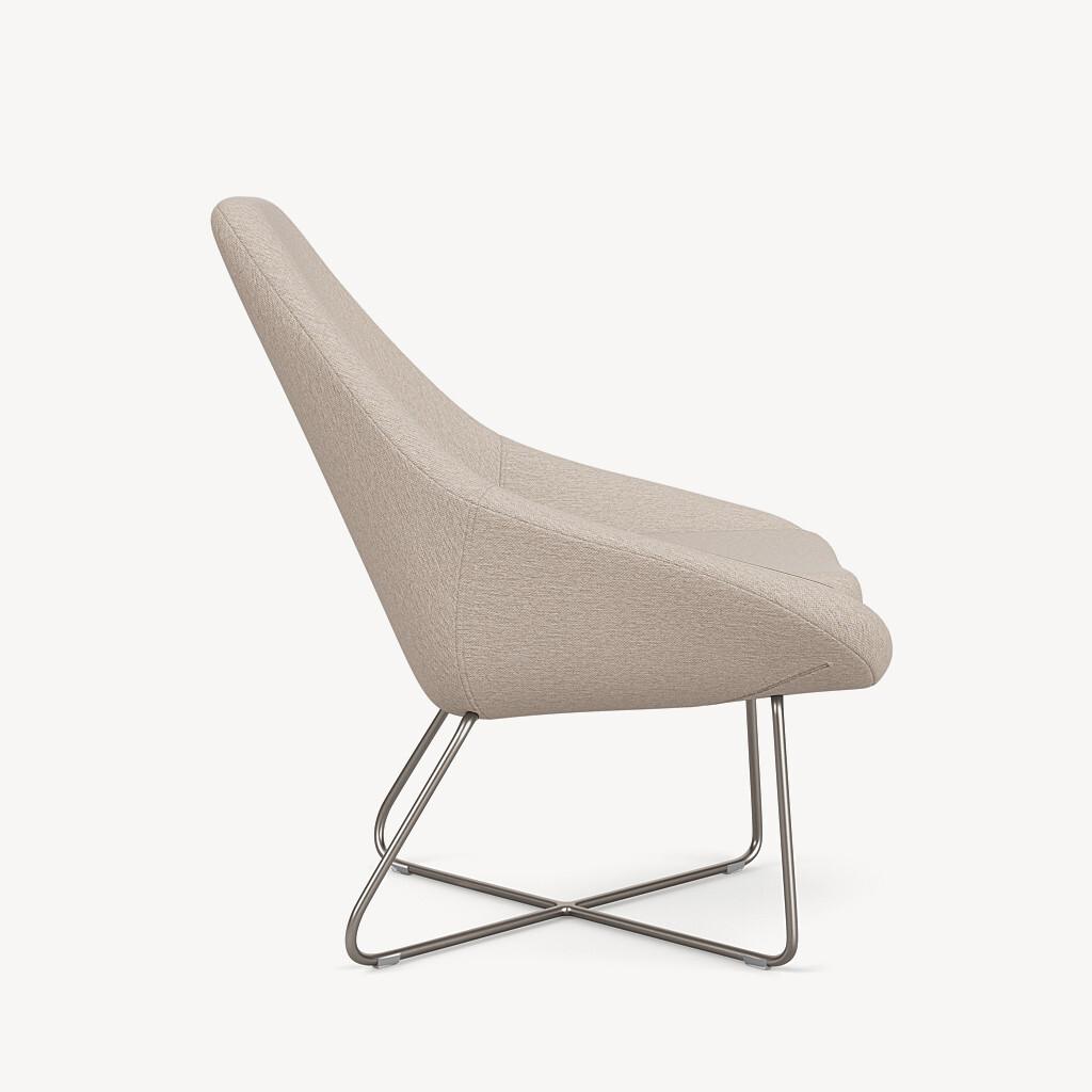 927-tan-silver-wire-X-base-side