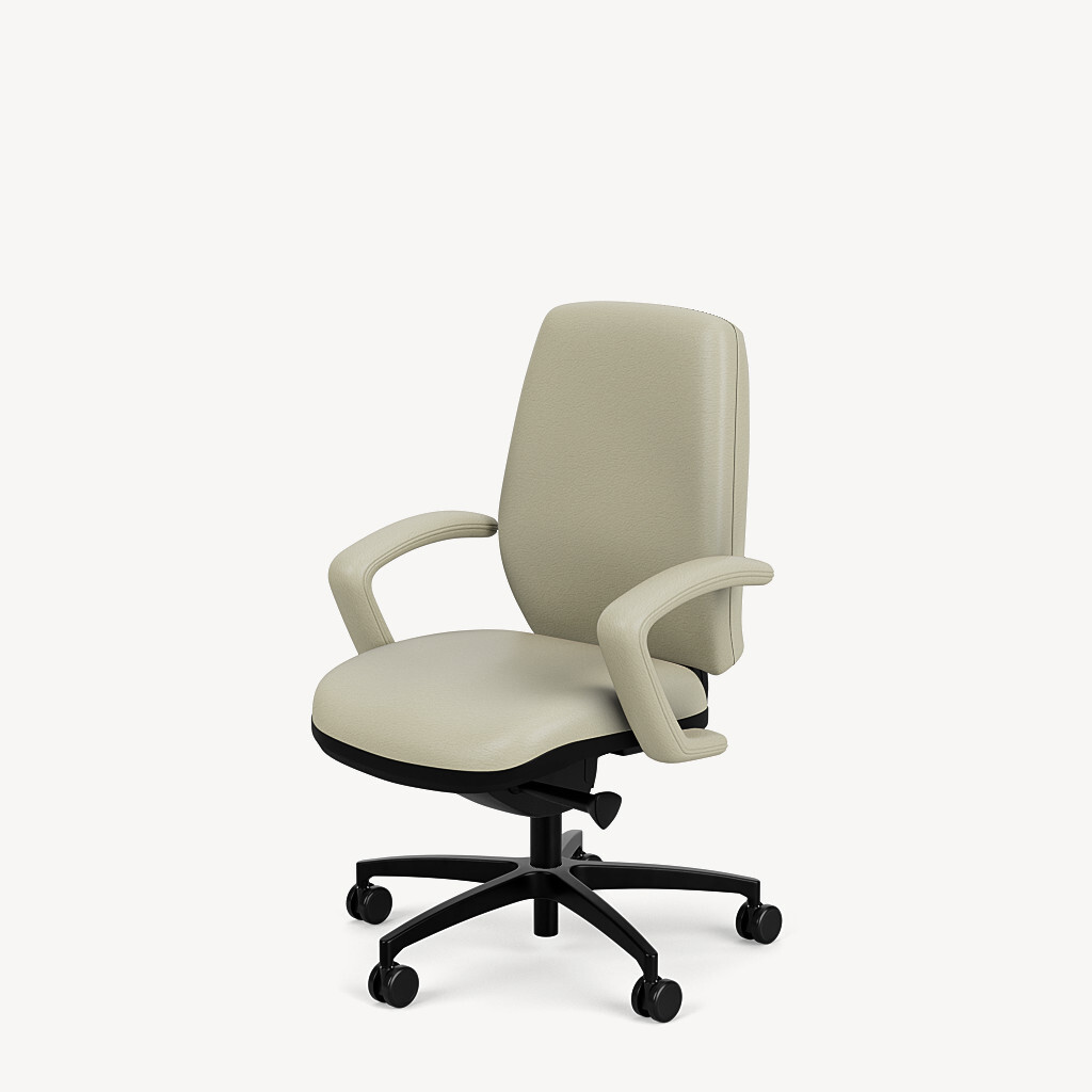 3603-upholstered-C-arm-tan-upholstery-front45
