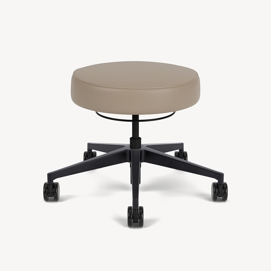 1416-taupe-high-crown-black-base-front