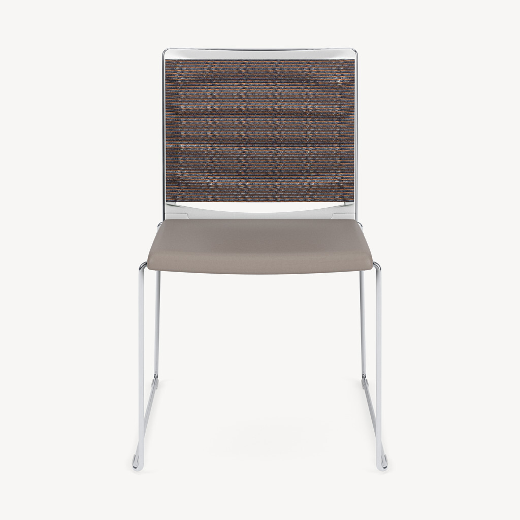 802-chrome-frame-natural-copper-mesh-taupe-seat-front