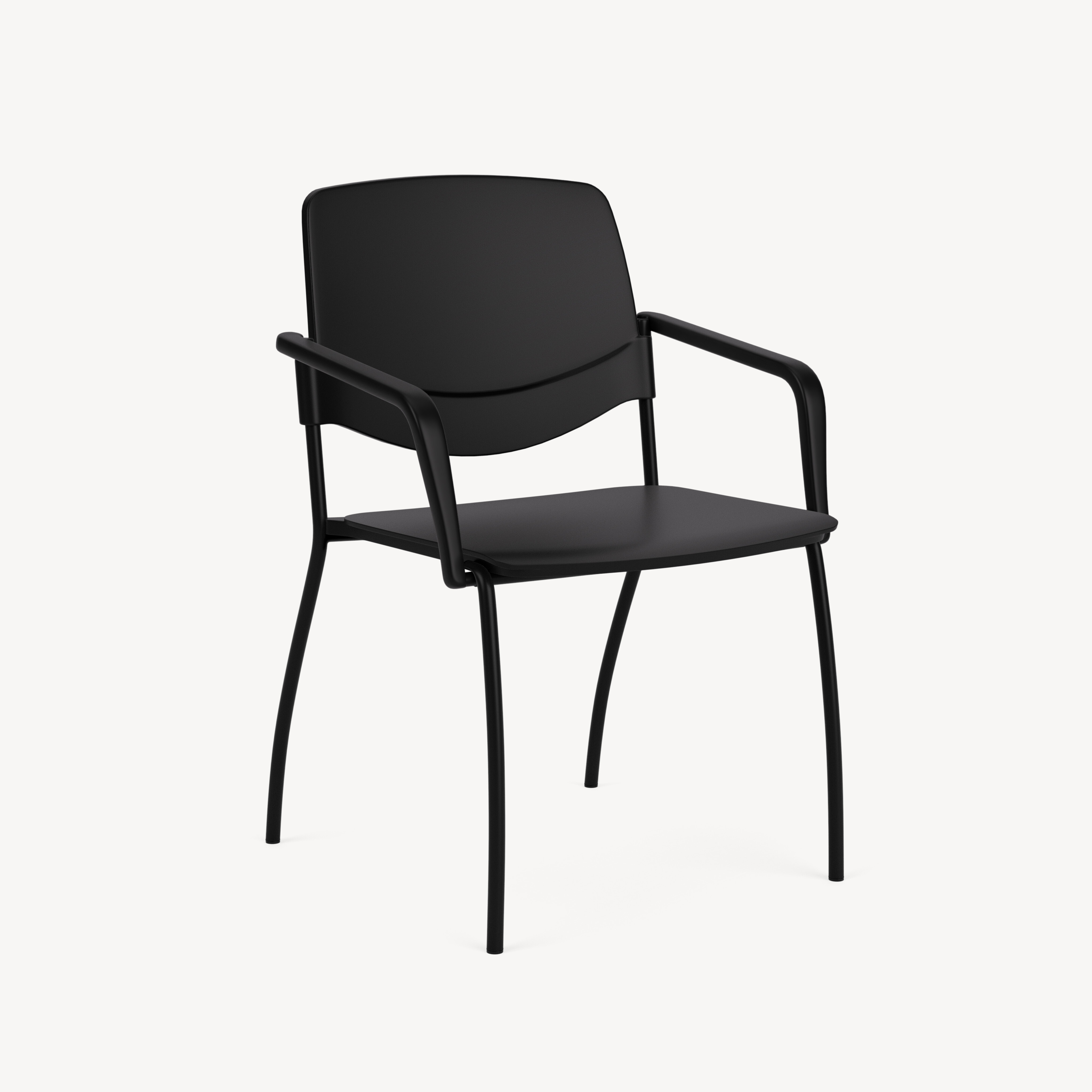 602-black-poly-black-arms-front45