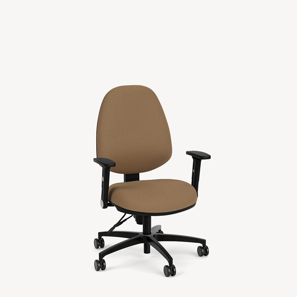125-brown-roll-back-arm-black-framework-front45