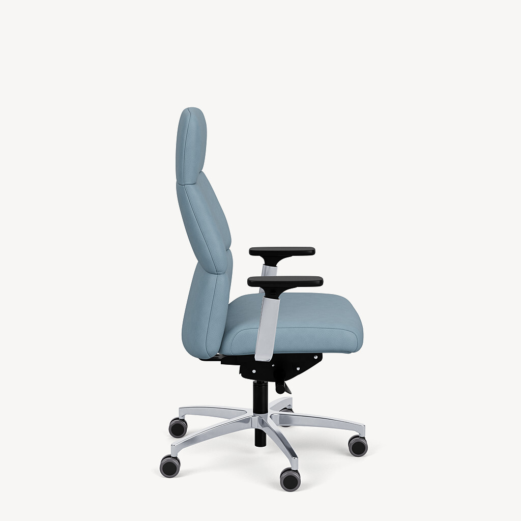 875-light-blue-polished-framework-height-adjustable-arm-side