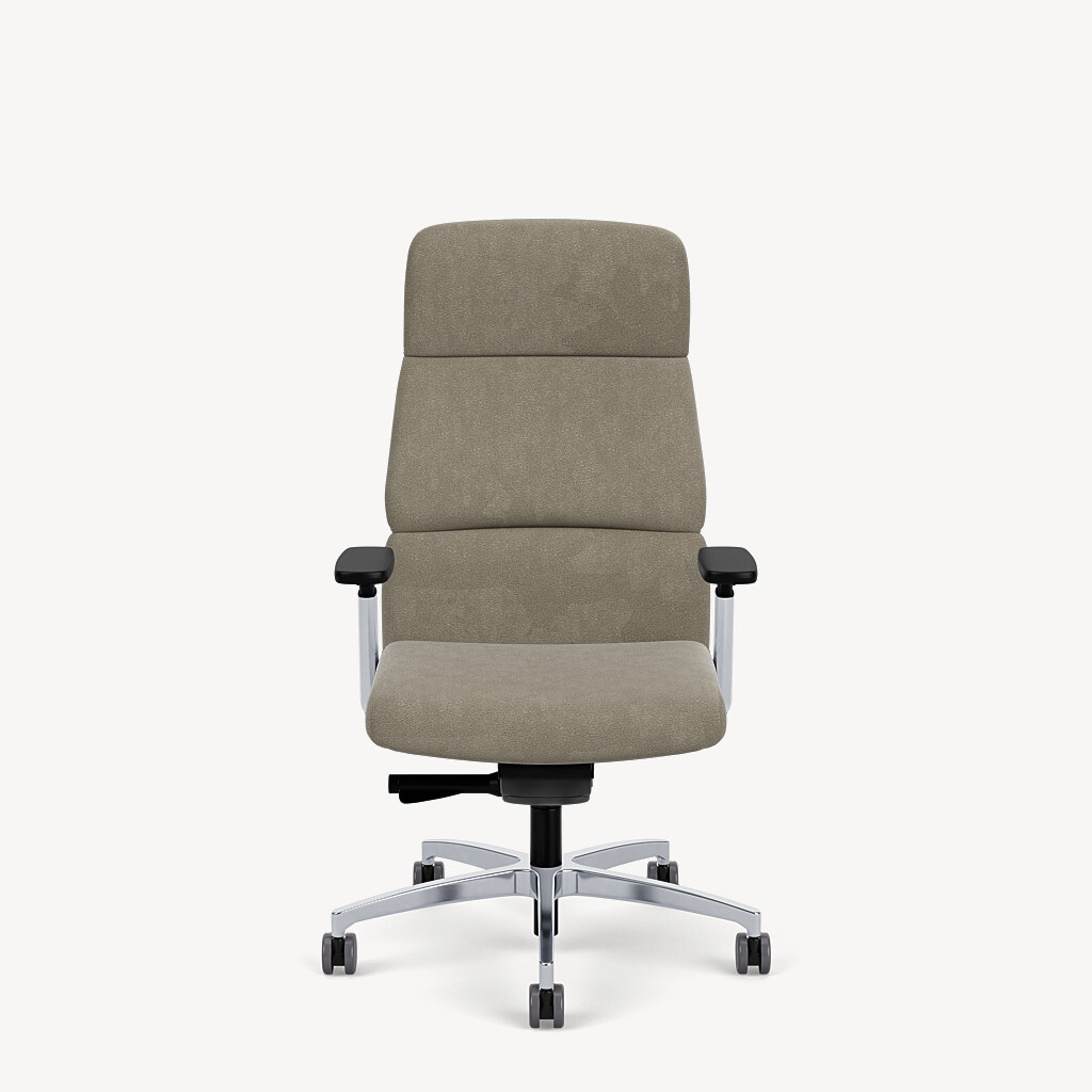 875-suede-polished-framework-height-adjustable-arm-front