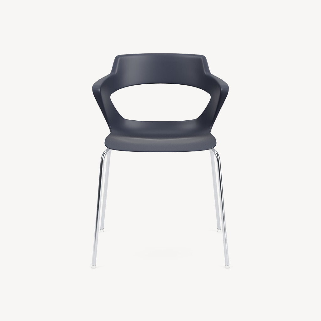 4-leg-chrome-base-anthracite-poly-front