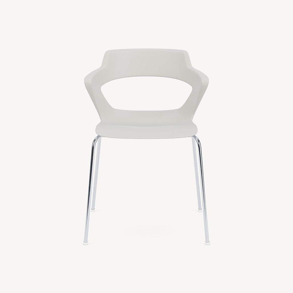 4-leg-chrome-base-white-poly-front