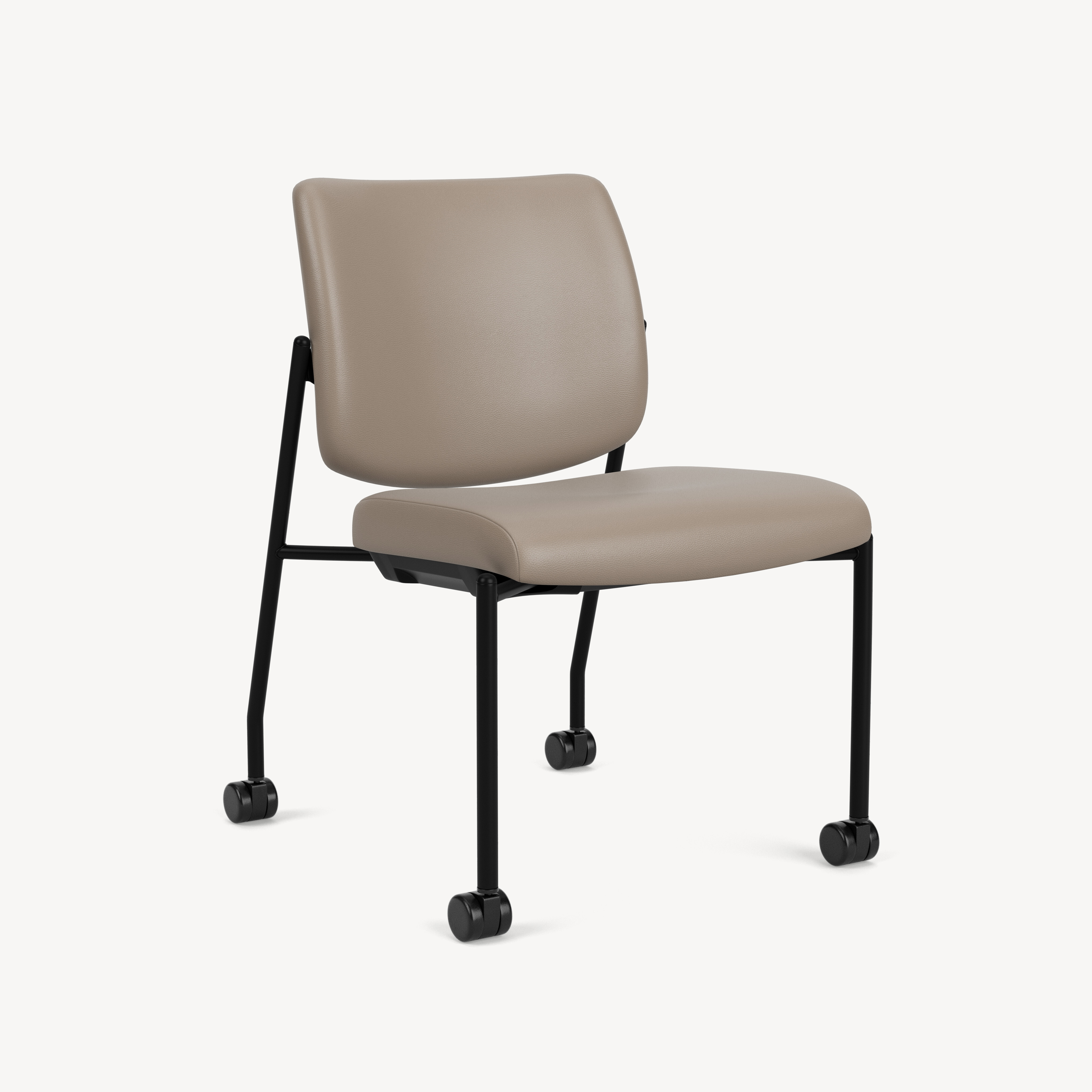 307-back-frame-taupe-upholstery-casters-front45