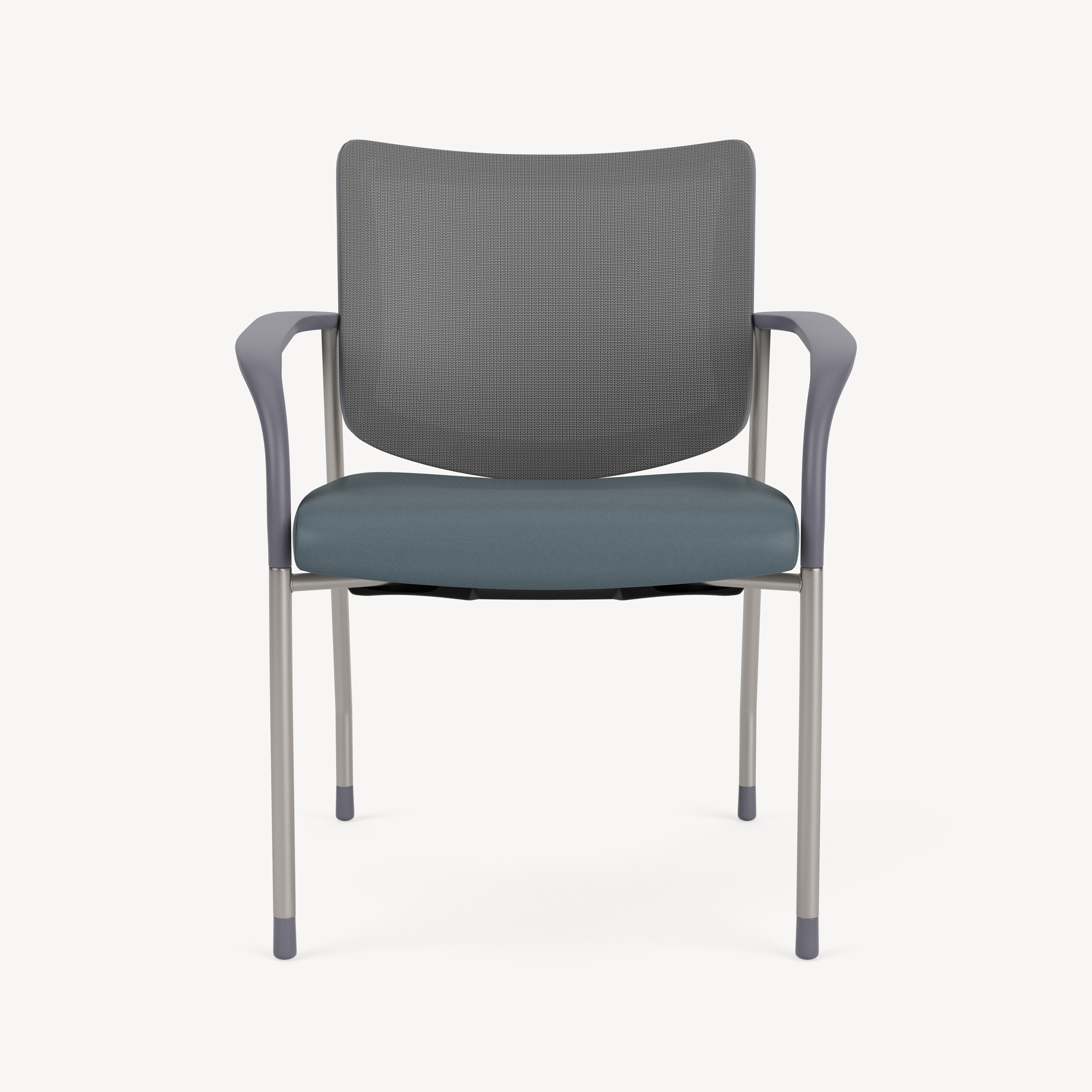 312-grey-arm-silver-frame-silver-mesh-grey-upholstery-front