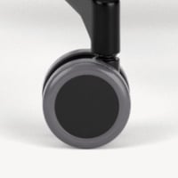 Grey-black all floor casters #16SCG