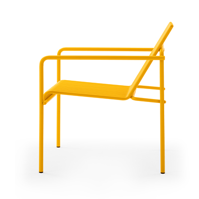 Amalfi.015 lounge chair in yellow