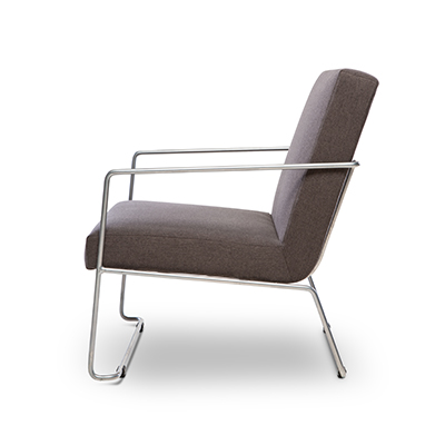 Muir with polished wire frame