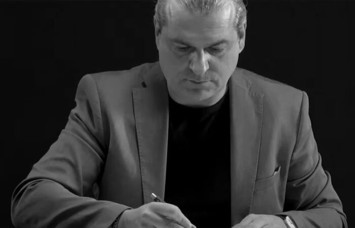 Angelo Pinaffo sketching