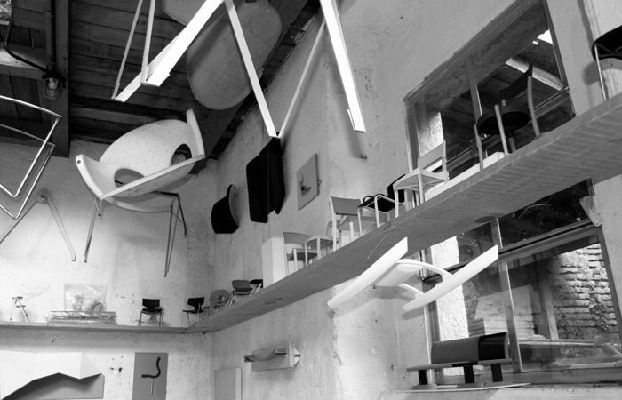 Ceiling of the Orlandini Design "Lab"