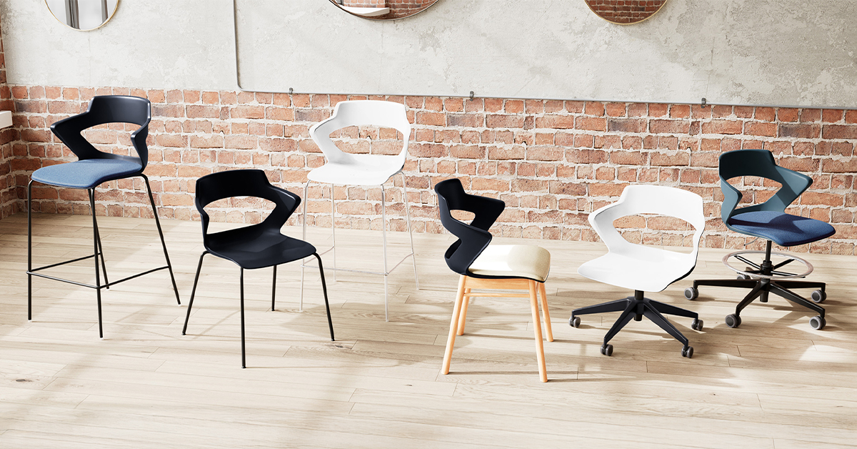 だいページ　チェア Via Seating | Zee Chairs