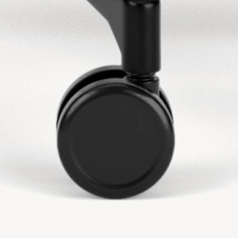 Black carpet casters #16HP