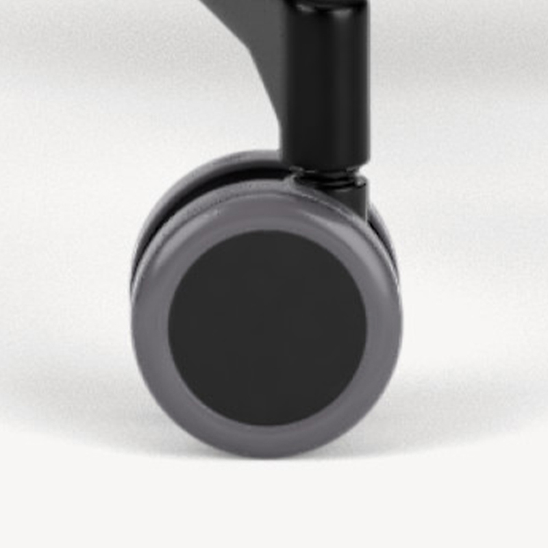 Grey-black all floor casters #16SCG