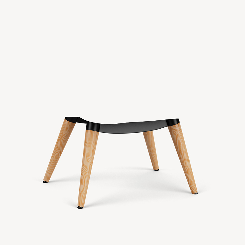 Low-profile oak base #5OAK