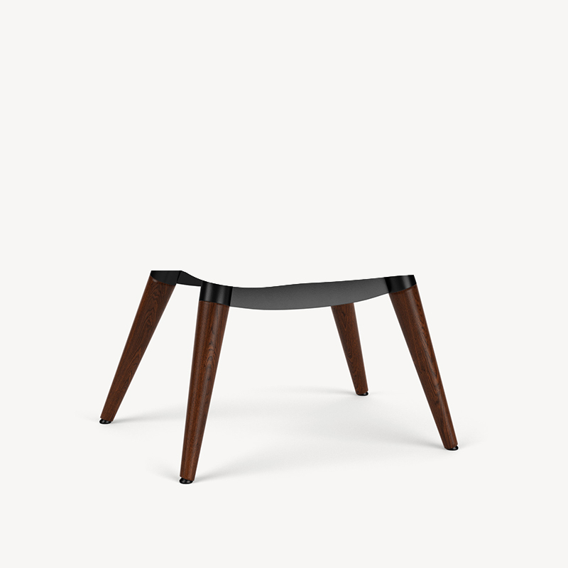 Low-profile walnut base #5WAL