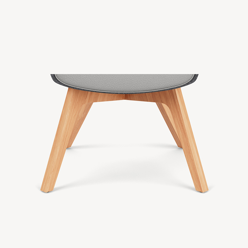 Beech 4-leg wood base #6BEE